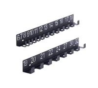 FewNvWa 2x Organizer Da Parete per Utensili in Metallo