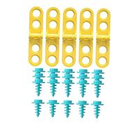 FewNvWa 5 Pezzi Cardboard Hinges Cardboard Construction Tool Hinges Screws Kids Progetto Educativo Cartone Apprendimento Sensoriale Sviluppo Coordinazione ADA, Style a