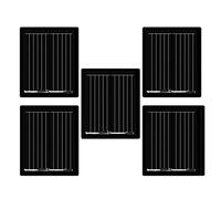 FewNvWa 5 Piccoli Moduli di Pannelli Solari Policristallini per Luci Solari Fai da Te, Caricabatterie per Cellulari, 30x25mm 1V
