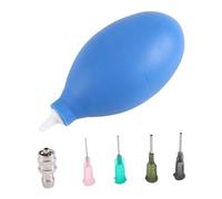 FewNvWa Applicatore di Precisione in Gomma per Ceramica, Set di Comprimibili con Punta Fine, Strumento per Dipingere L'argilla, Kit di E, Piccola Pallina Blu