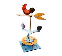 FewNvWa attività Fai da Te per Imparare Le Direzioni del Tempo: Lavoretti con La Banderuola a Forma