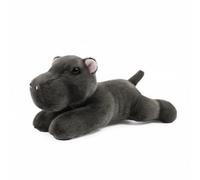 FewNvWa Bambola Panda Peluche Realistica Soffice Pupazzo Animale Imbottito Cuscino Morbidissimo Compagno Rilassante Adatta a Bambini Sonnellino Dormire Regalo Nascita Arredo Cameretta, Ippopotamo