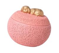 FewNvWa Barattolo di Cemento per Ceneri di Animali Domestici, 350 Ml, Rosa