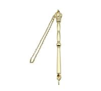 FewNvWa Bible Pointer Yad Torah Puntatore Mano Finger Lettura in Zinco Resistente Adatto a Bambini Adulti Insegnamento E Collezione, Testa della corona d'oro