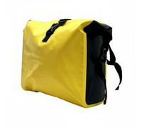 FewNvWa Borsa Impermeabile Organizer Universale Manubrio in PVC Resistente con Scomparto Ampio E Fissaggio Sicuro Adatta a Ciclisti Urbani Viaggi Quotidiani, Giallo, Senza Schienale
