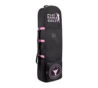 FewNvWa Borsa Protettiva per Mazze da Golf, Valigetta con Maniglia per Il Trasporto, Tasche Multiple, Materiale Resistente E Impermeabile, Adatta per Allename, Rosa