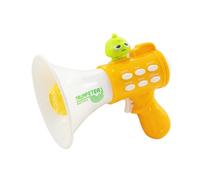 FewNvWa Cambia Voce Giocattolo Bambini Mini Microfono Portatile Volume Regolabile Funzione Educativa Materiale PP Adatto a Regali Intrattenimento Cas, Orangina, Taglia unica bambino