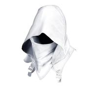 FewNvWa Cappello con Cappuccio e Sciarpa per sacerdote, Donna, Uomo, esibizione sul palco, Bianco