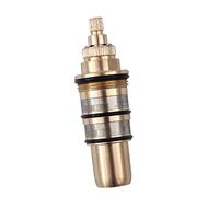 FewNvWa Cartuccia Termostatica Valvola Ottone Ricambio Valvola Rubinetto Miscelatore Doccia Efficienza Energetica Materiale Solido Adatta per Casa Bagno Inst, .10