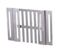 FewNvWa Copertura per Grondaia E Filtro per Pavimento in Rete di Drenaggio in Acciaio con Design Anti-roditori Che Non Si, Adatto per Tetti E Patii EST, 14,2 cm x 10 cm x 0,5 cm