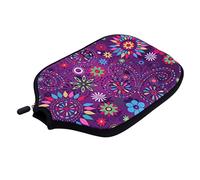 FewNvWa Cover Astuccio Protettivo per Racchetta da Neoprene con Chiusura Zip Maneggevole E Resistente Adatta per Allenamento C, A05