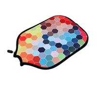 FewNvWa Cover Astuccio Protettivo per Racchetta da Neoprene con Chiusura Zip Maneggevole E Resistente Adatta per Allenamento C, A14