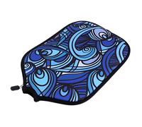 FewNvWa Cover Astuccio Protettivo per Racchetta da Neoprene con Chiusura Zip Maneggevole E Resistente Adatta per Allenamento C, A12