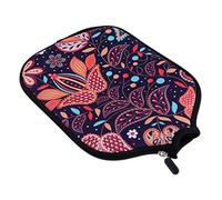 FewNvWa Cover Astuccio Protettivo per Racchetta da Neoprene con Chiusura Zip Maneggevole E Resistente Adatta per Allenamento C, A04