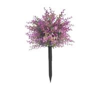 FewNvWa D'erba Finto con Foglie di Eucalipto da 58 Cm per Esterni, Viola