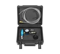 FewNvWa Dispositivo di Rabbocco Liquido Kit Vuoto per Riempimento E Test Perdite Raffreddamento Strumento in Ghisa con Tubo Trasparente E Manometro Adatto a, Confezionato