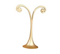 FewNvWa Espositore per Orecchini a Forma di T, Porta Orecchini, scaffale portaoggetti per vetrina, Venditore, Oro
