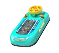 FewNvWa Giocattolo Volante Simulato per Bambini Controller Manuale Interattivo Gioco Educativo Avventura Guidata Materiale PP Resistente Adatto a Viaggio E Re, Verde, Taglia unica bambino