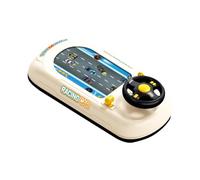 FewNvWa Giocattolo Volante Simulato per Bambini Controller Manuale Interattivo Gioco Educativo Avventura Guidata Materiale PP Resistente Adatto a Viaggio E Re, Bianco, Taglia unica bambino