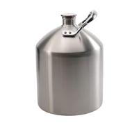 FewNvWa Growler per Birra Compatto E Portatile in Acciaio Inox 304, Ideale per La Casa, per Mantenere Fresca E Adatto Anche Al Campeggio, 5 Litri