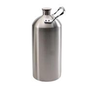 FewNvWa Growler per Birra Compatto E Portatile in Acciaio Inox 304, Ideale per La Casa, per Mantenere Fresca E Adatto Anche Al Campeggio, 3.6 Litri