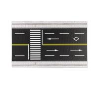 FewNvWa Modellino Stradale in Miniatura Scena Diorama Stradale Architettura Micro Design Realistico Realizzato in PP Adatto per Garage Parcheggio Decorazione, Marciapiede Dritto