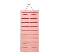FewNvWa Organizzatore per Fermagli per Capelli, Portaoggetti da Appendere, Sacchetto in Feltro per dei Bambini, Decorazione per La Parete E, Rosa