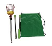 FewNvWa Palo per La Raccolta della Frutta con Cesto, Strumento per Raccogliere Ciliegie, E Arance, 1.2 M