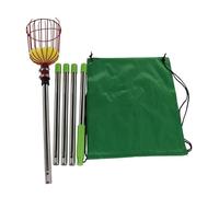 FewNvWa Palo per La Raccolta della Frutta con Cesto, Strumento per Raccogliere Ciliegie, E Arance, 2m