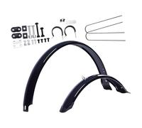 FewNvWa Parafango per Bicicletta da Montagna Set Completo Parafango Anteriore E Posteriore Accessorio Riparazione Veloce Struttura Pp Adatto a Escursioni, 27.5 inch