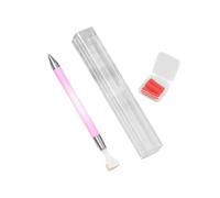 FewNvWa Penna Portatile E Compatta, Strumento Multifunzionale per La Nail Art, Ideale per Prelevare E Applicare, Rosa