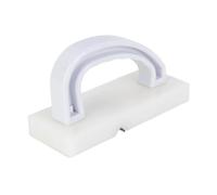 FewNvWa Pialla per Taglieri con Design Durevole, Rifinitore di Superficie, Dispositivo Igienico con Accessorio per Il Del Metallo, Adatto per Co, Bianco