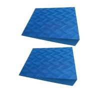 FewNvWa Piastra Inclinata per Polpacci in 2 Pezzi Realizzata in Eva per Supportare Esercizi di Stretching E Allenamento della per Allenamenti a Casa, in, Blu