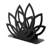 FewNvWa Portatovaglioli Da Tavolo, Supporto per Riporre Oggetti, Organizer Verticale Moderno, Pratico E Decorativo, Dispenser per Casa, Ufficio, Fest, Nero