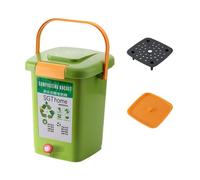 FewNvWa Secchio per Compost con Manico per Uso Esterno in Giardino O Cortile, 20 Litri