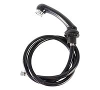 FewNvWa Shampoo Spruzzatore Universale per Lavabo Parrucchiere con Tubo Flessibile Impugnatura Confortevole Antiruggine Facile Da Smontare Adatta a Salone Bel, Nero