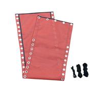 FewNvWa Sostituzione della Fodera per Sedia da Giardino con Installazione del Cavo, Rosso 47cmx150cm