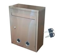 FewNvWa Suggestion Mailbox Contenitore Suggerimenti Fissaggio a Parete Resistente Acciaio Inox Funzione Raccolta Adatto per Ambiente Esterno