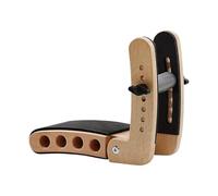FewNvWa Supporto per Chitarra Elettrica, Poggiapiedi Ergonomico in Legno con per Le Gambe E Supporto Antiscivolo, Adatto per Prove, Lezioni E