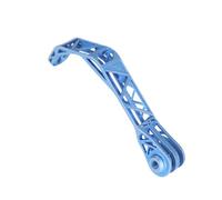 FewNvWa Supporto per Luce Anteriore per Bicicletta, Supporto per Lampada da Bicicletta, Supporto per Torcia, Staffa di Montaggio in Lega di Titanio, Facile da, Blu