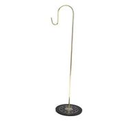 FewNvWa Supporto per Scacciapensieri Organizzatore Verticale Rastrelliera Da Appoggio Porta Pennelli Da Pittura Gancio per Oggetti Leggeri in Metallo Adatto P, Gold S Hook