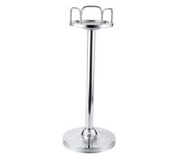 FewNvWa Supporto per Secchiello per Il Ghiaccio Supporto per Secchiello per Champagne BBQ Cottura Portatile Diametro 14 Cm con Bordo Supporto per Secchiello P, Altezza 60 cm