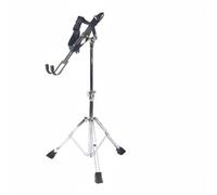FewNvWa Supporto per Tamburo Supporto Tamburo Supporto per Djembé Supporto African Drum Stand Piedini Antiscivolo Regolazione Altezza Funzione Portatile, Supporto Tubo 28