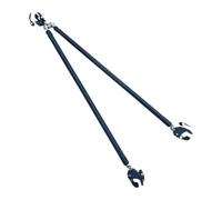 FewNvWa Trailer Connector per Bicicletta Pieghevole Barra di Traino in Alluminio Connessione per Carrello da Giardino Rilascio Rapido Asta Posteriore Adatto P, Alluminio E Pp