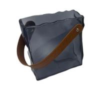 FewNvWa Vaso a Forma di Borsa: Un Vaso a Forma di Borsa, Ideale Come Centrotavola E per Composizioni Floreali Durante Le Cene, Grigio Blu