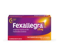 FEXALLEGRA Fexallegra Antistaminico Allergia Contro i Sintomi della Rinite Allergica, Formato 10 Compresse