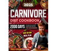 Feya Adler Carnivore Diet Cookbook (Tascabile)