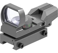 Feyachi RS-28 Red Dot Softair 4 reticoli 5 Impostazioni di Luminosità Green & Red Mirino Softair per 20mm/22mm Picatinny Rail