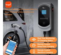 Feyree EV Charger 32A 7.6KW caricabatteria da auto per veicoli elettrici EVSE Wallbox 11KW 22KW 3Phase Type2 Cable IEC62196-2 Socket APP Control