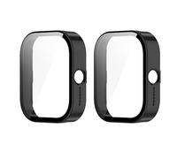 Feysentoe 2 pezzi Pellicola Protettiva Cover Compatibile con CMF BY NOTHING Watch Pro Vetro temperato Protezione Totale Ultra Sottile HD.(nero)